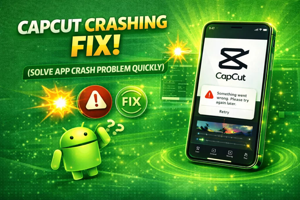 CapCut Crashing Fix